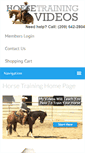 Mobile Screenshot of horsetrainingvideos.com